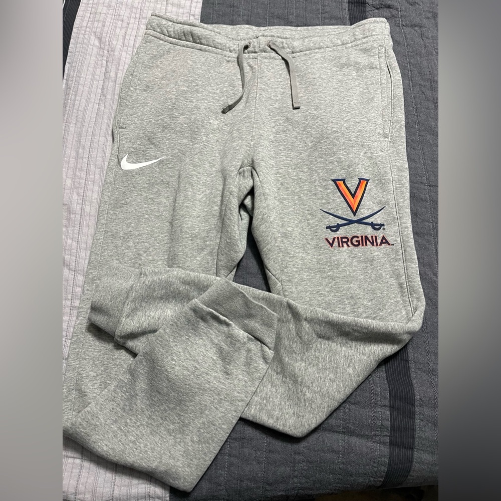 Nike Men’s University of Virginia Gray Joggers
